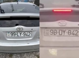 В Баку арестован водитель-наркоман на Prius - ФОТО