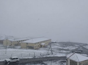 В некоторых регионах Азербайджана выпал снег - ФОТО/ВИДЕО