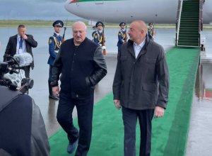 Ильхам Алиев и Александр Лукашенко находятся в Физули