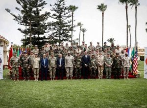 Азербайджанский военнослужащий принял участие в учениях 