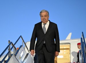  Генсек ООН прибыл в Кыргызстан