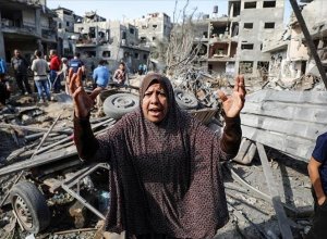 Израиль нанес удар по школе в секторе Газа- (видео 18+)