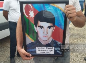 В Лачыне простились с шехидом I Карабахской войны Джамалом Гулиевым