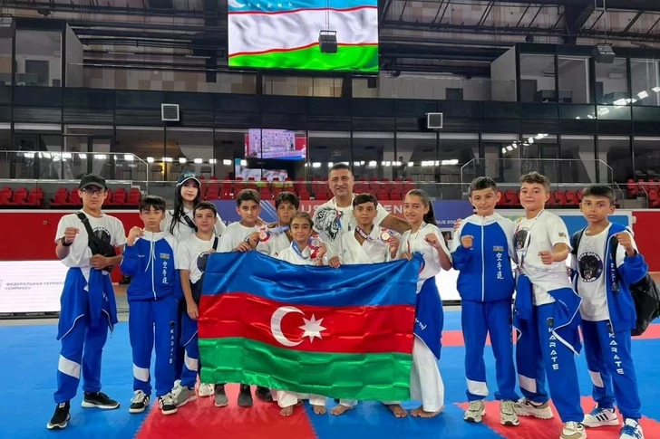 Азербайджанские каратисты завоевали 12 медалей на международном турнире-ФОТО