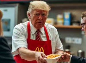 Трамп поработал в McDonald’s