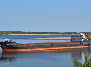 Следующее в Астрахань судно из Ирана село на мель в Волго-Каспийском канале