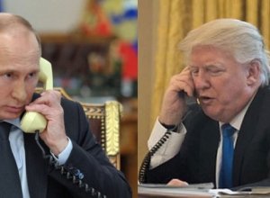 Путин провел телефонный разговор с Трампом