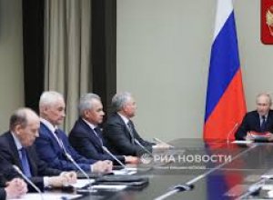 Путин провел совещание Совбеза РФ по вопросу отношений с партнерами по СНГ