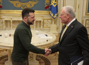 Зеленский встретился в Киеве со спецпредставителем президента США Келлогом