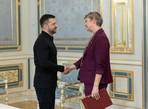 Зеленский встретился с новой главой МИД Британии