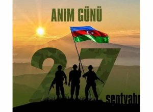 Mirmahmud Mirəlioğlu  27 sentyabr -Şəhidlərimizi Anım Günü ilə bağlı paylaşım etdi... 