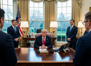 Трамп примет участие в закрытом брифинге по разведке