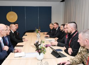 Ильхам Алиев встретился с президентом Украины-ФОТО