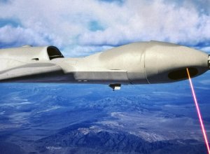General Atomics показала беспилотник с лазером