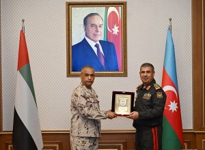 Глава спецназа ОАЭ прибыл в Азербайджан