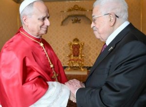 Президент Палестины у Папы Римского
