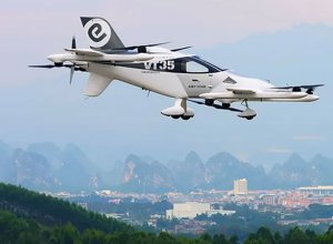 В Китае 10-минутный полет на воздушном такси будет стоить около $8