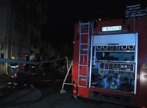 Пожар на рынке в Нефтчале потушен - ОБНОВЛЕНО