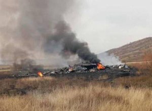 Главы МВД и Минобороны Грузии всю ночь принимали участие в поисковой операции на месте крушения турецкого самолета-ВИДЕО