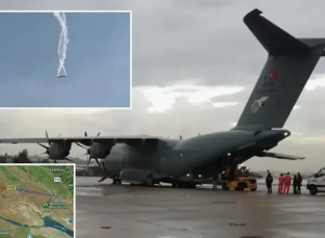 Черный ящик потерпевшего крушение в Грузии самолета турецких ВВС доставлен в Турцию