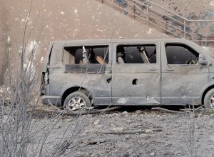 Ракетный удар по Киеву: посольство Азербайджана серьезно повреждено