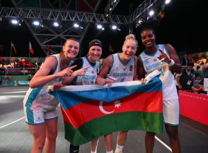 Азербайджанская сборная по баскетболу 3х3 взяла золото Исламиады