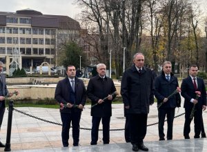 Генпрокурор Азербайджана Кямран Алиев находится с делегацией в рабочем визите в Бухаресте-ФОТО