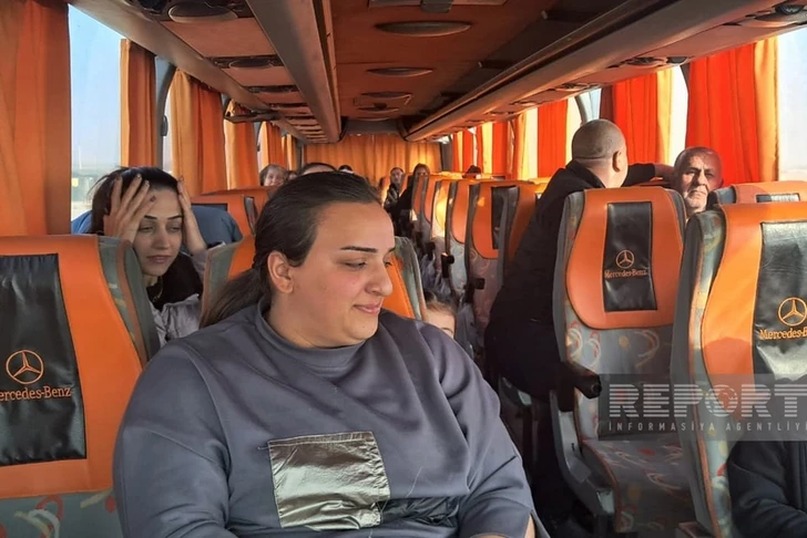 Очередные караваны переселенцев отправлены в села Ходжалинского района-ФОТО