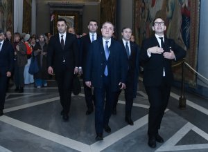 Байрамов посетил Базилику Святого Петра