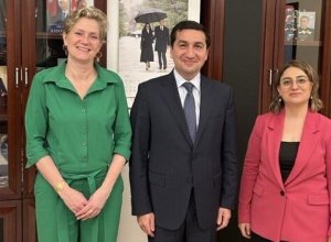 Хикмет Гаджиев встретился с послом Нидерландов