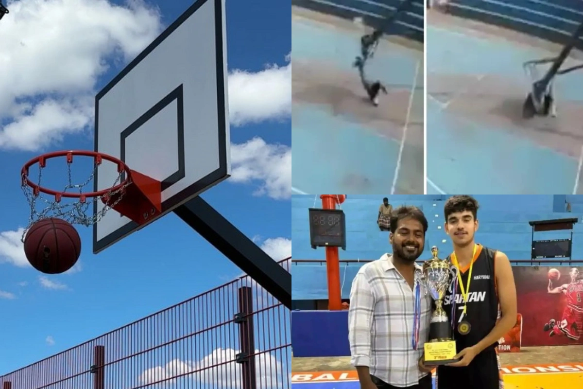 В Индии за двое суток двух баскетболистов убило упавшим инвентарем-ВИДЕО