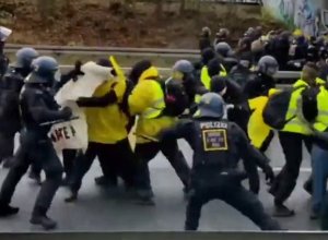 Массовые протесты в Германии