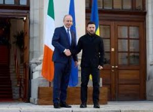 Зеленский обсудил с Ирландией использование замороженных активов РФ