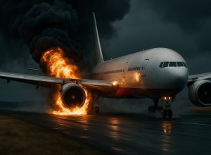 Самолет Москва-Пхукет совершил аварийную посадку из-за загоревшегося двигателя