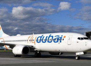 Самолет FlyDubai вынужденно сел в Баку