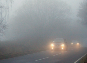 На автомобильных дорогах ожидается ограниченная видимость