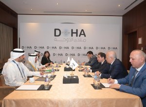 Хикмет Гаджиев встретился с главой Совета сотрудничества арабских государств Персидского залива