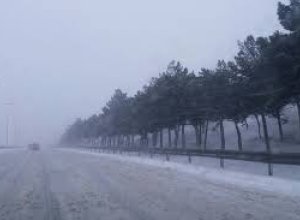 Высота снежного покрова в Нахчыване составила 3 см