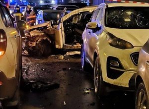 В Москве взорвали автомобиль с российским генералом-ВИДЕО-ФОТО