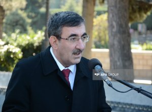 Вице-президент Турции Джевдет Йылмаз прибыл с визитом в Азербайджан