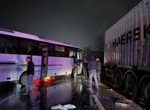 В массовом ДТП на трассе Измир-Стамбул погиб один, пострадали 10 человек