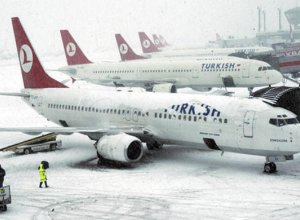 Turkish Airlines отменила 54 авиарейса