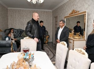 Ильхам Алиев ознакомился с работами, проделанными в селе Ашагы Оратаг Агдеринского района - ОБНОВЛЕНО-ФОТО