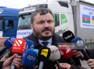 Посол: Гуманитарная помощь Азербайджана очень важна для Украины