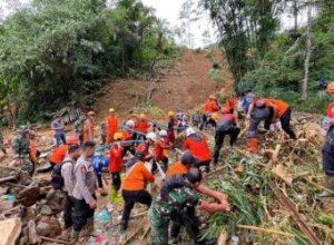Число погибших из-за схода оползня в Индонезии возросло до 48 человек