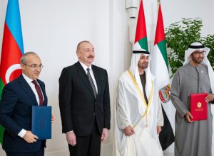 Азербайджан и ОАЭ подписали ряд документов о сотрудничестве в сферах обороны и энергетики