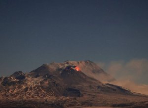 В Камчатке зафиксирован пепловый выброс на вулкане Шивелуч