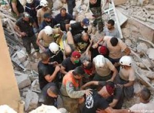 В Ливане при обрушении пятиэтажного дома погибли шесть человек