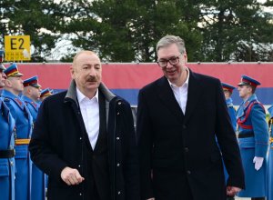 Завершился визит президента Ильхама Алиева в Сербию-ФОТО