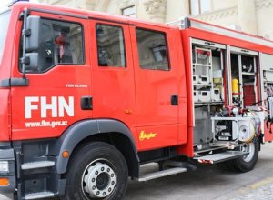 Полиция привлечена к обеспечению безопасности в связи с пожаром в Баку